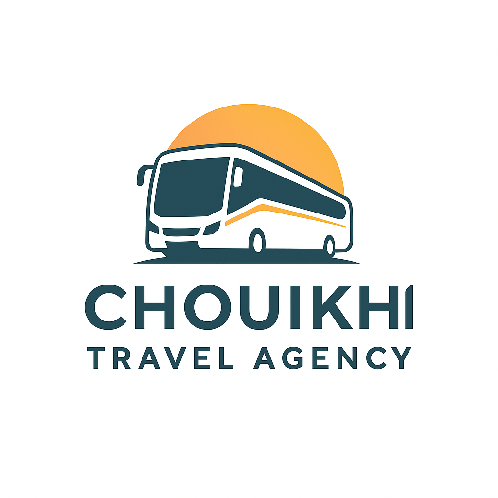 Chouikhi travel agency Bus Logo
